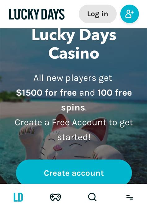 lucky days casino app